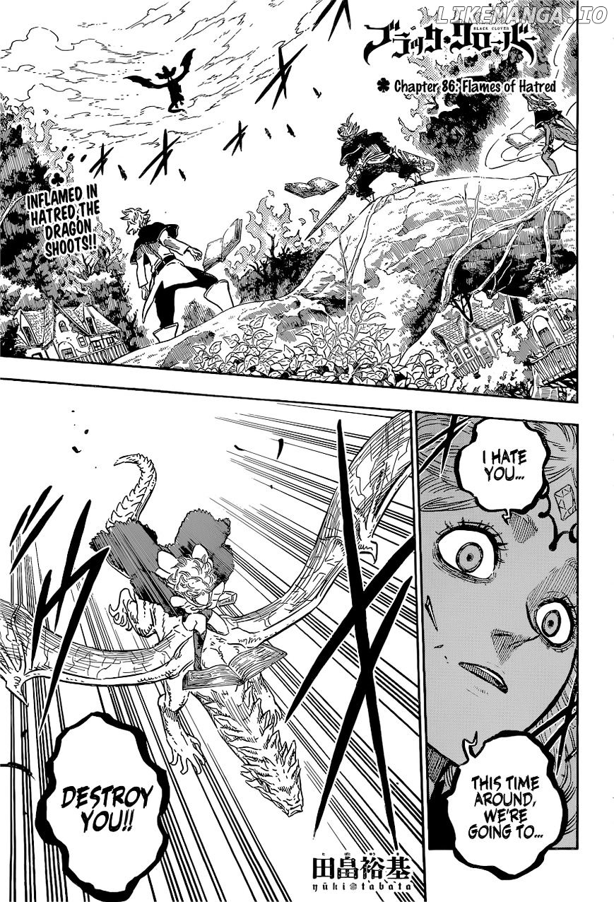 Black Clover chapter 86 image 01